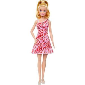 Barbie Doll with Blond Ponytail, Cute Gift for Girls